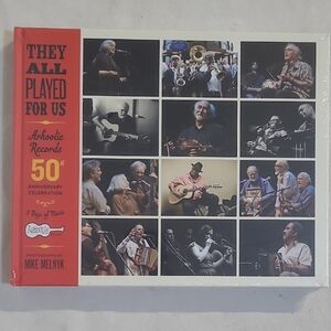 NEW Arhoolie They All Played For Us 50th Annuversary 3 Days Of Music Box Set